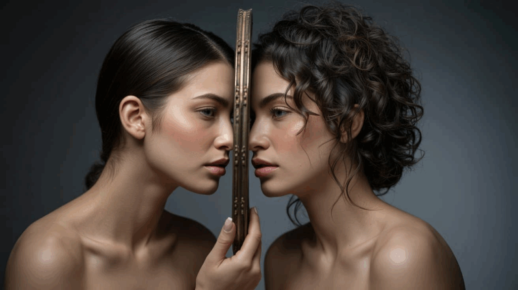 Glat hår vs krøllet hår