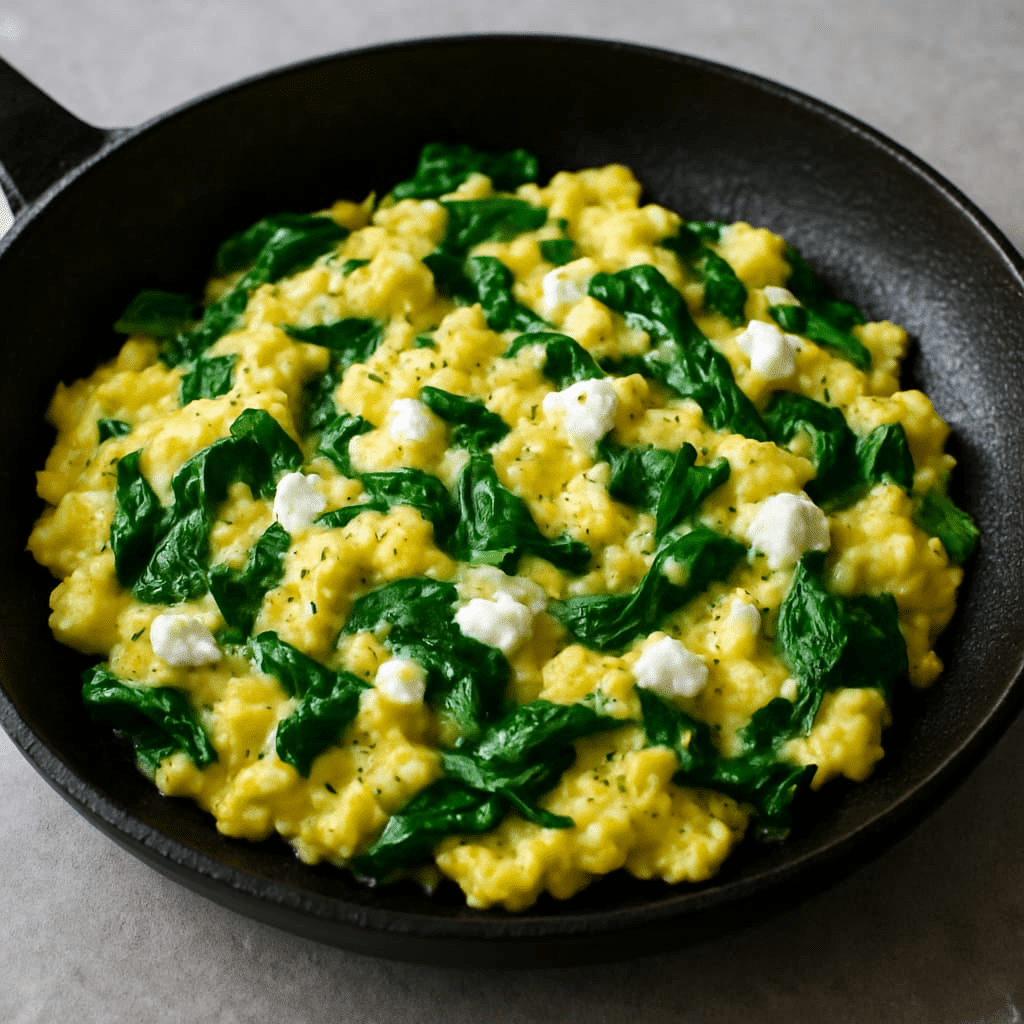 Scramblede æg sund morgenmad til vægttab