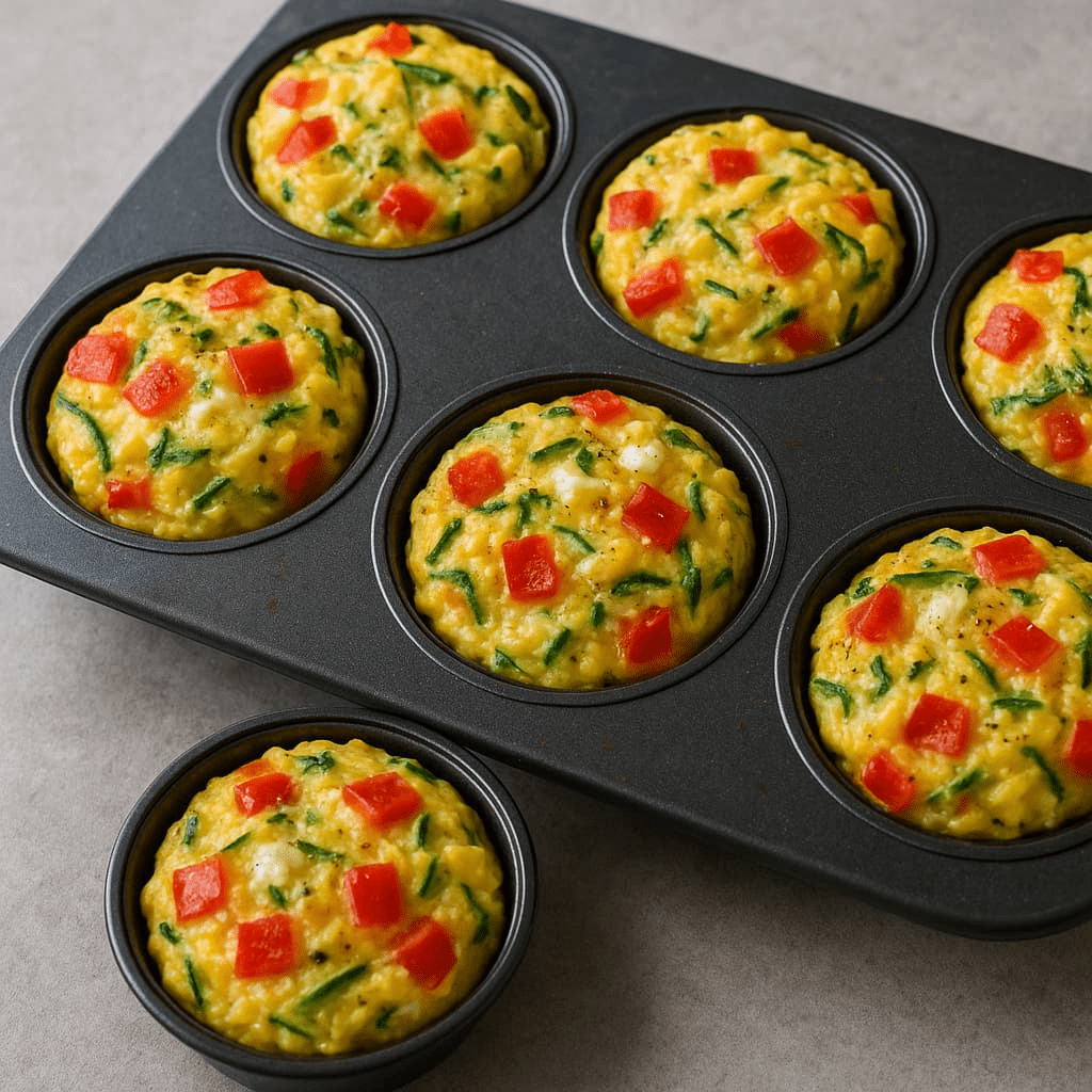 Æggemuffins sund keto morgenmad til vægttab